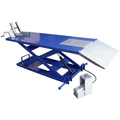 TUXEDO M-1500C-HR 1,500 LB High Rise Motorcycle Lift Bench W/ Vise, Sides, Balance Bar, Pump
